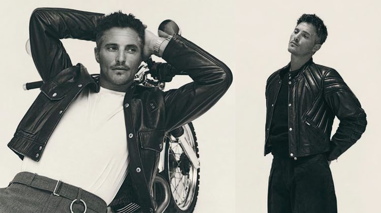 Ollie Edwards Revs Up Moto Style in Monsieur Magazine