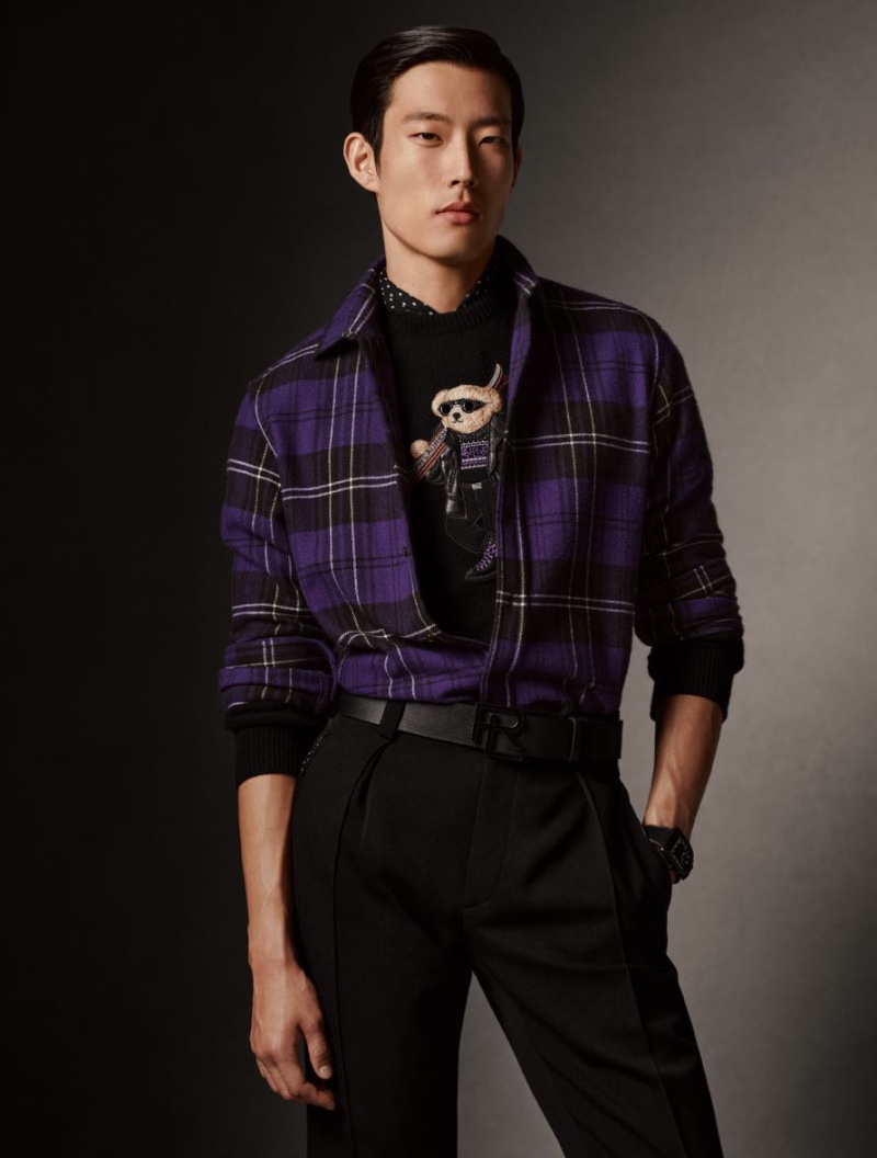 Ralph Lauren Purple Label unveils its holiday 2023 collection for men. 