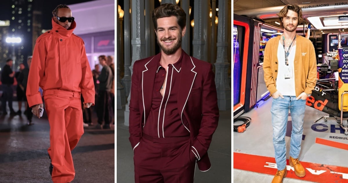 Sartorial Stars: From Andrew Garfield to Lewis Hamilton