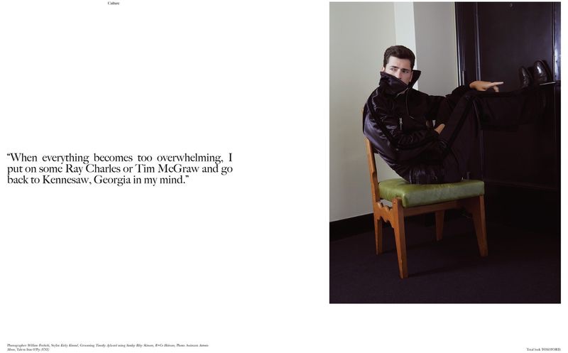 » Sean O'Pry: Elegance in Motion for Vestal's Winter Issue Sean OPry 2023 Vestal 001