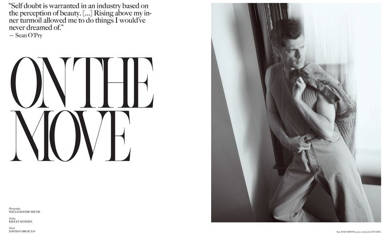 » Sean O'Pry: Elegance in Motion for Vestal's Winter Issue Sean OPry 2023 Vestal 002