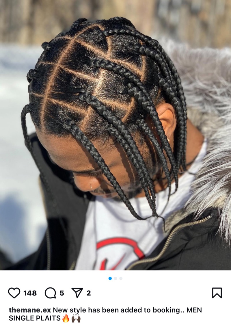single braids for men » Braids for Men: Crafting Identity & Flair with Every Plait single braids for men