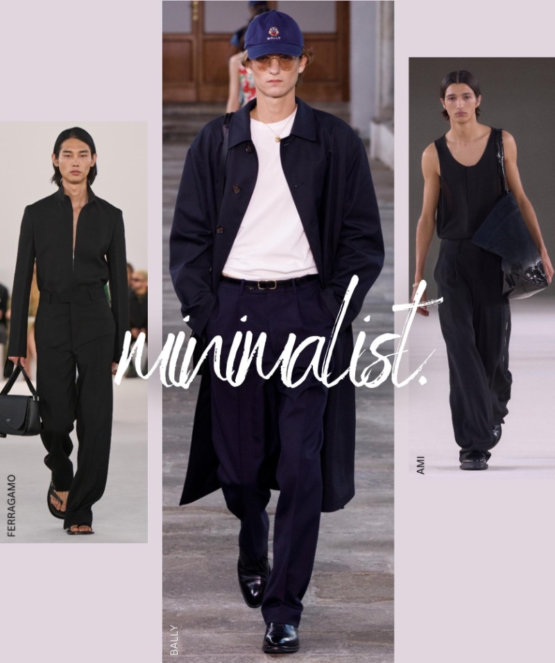 Spring 2023 Fashion Trends Men Minimalist