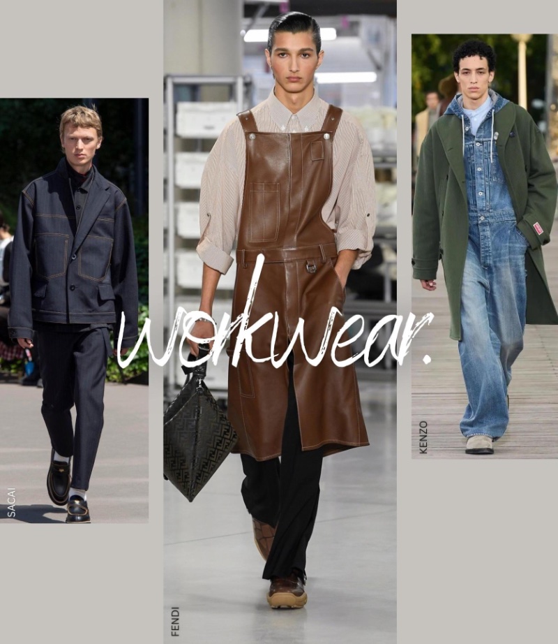 Spring 2023 Fashion Trends Men Workwear