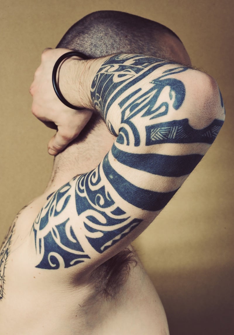 Tribal Sleeve Tattoo Men