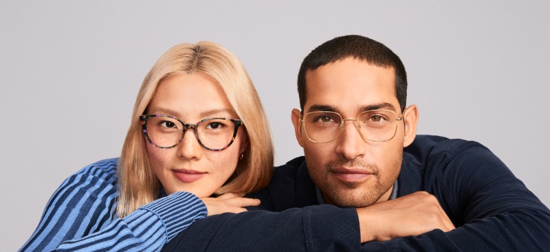 Warby Parker presents its winter 2023 collection, including its Gifford glasses.