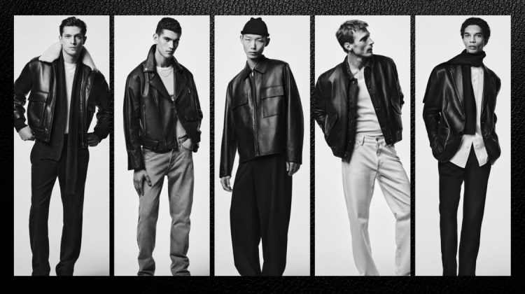 Zara Key Pieces Leather Capsule Collection 2023 Men Featured
