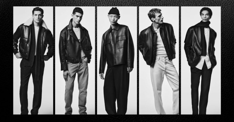 Zara Key Pieces Leather Capsule Collection 2023 Men Featured