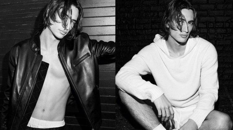 A Moody Holiday: James Turlington Fronts AG Jeans Campaign