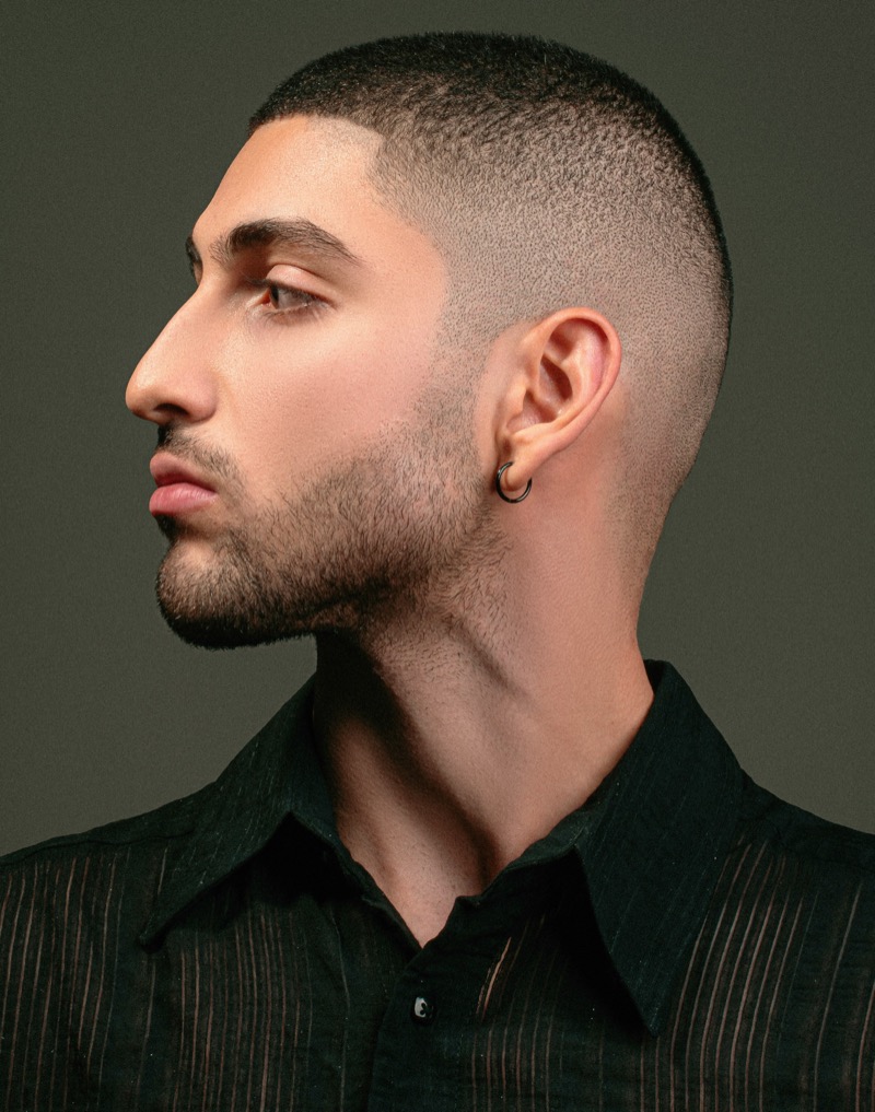 buzz cut drop fade