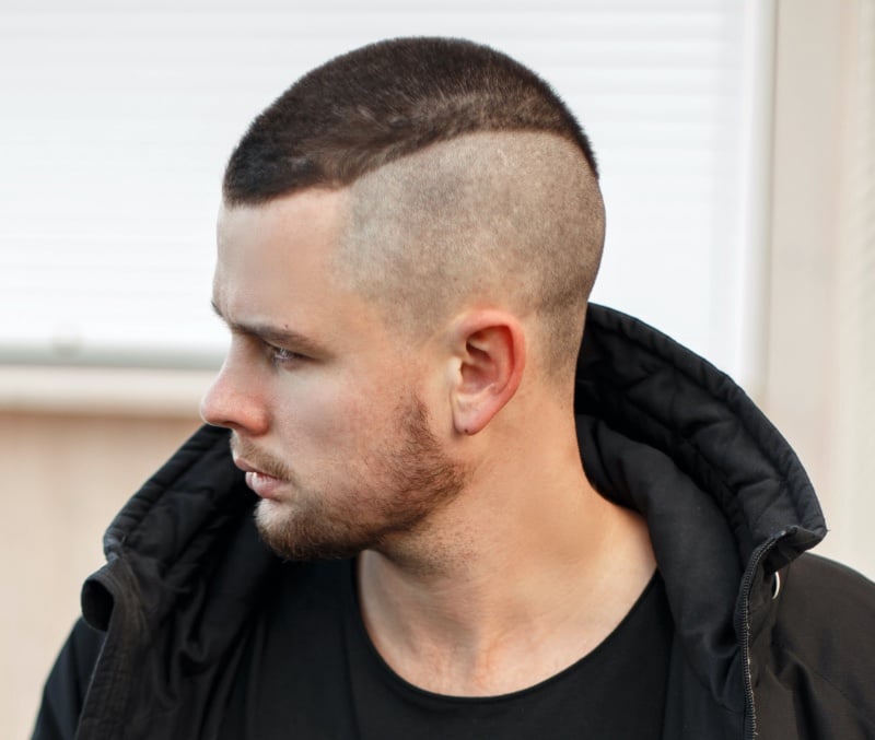 Buzz Cut High Fade Men