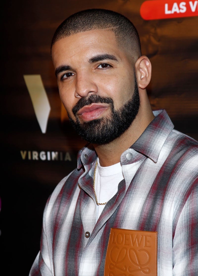 Drake Buzz Cut Fade with Part