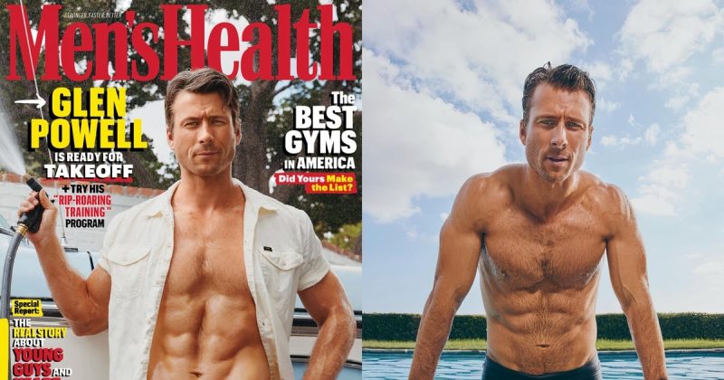 Glen Powell 2023 Mens Health