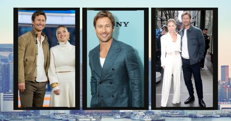 Glen Powell Brioni Anyone But You New York Press Tour Featured