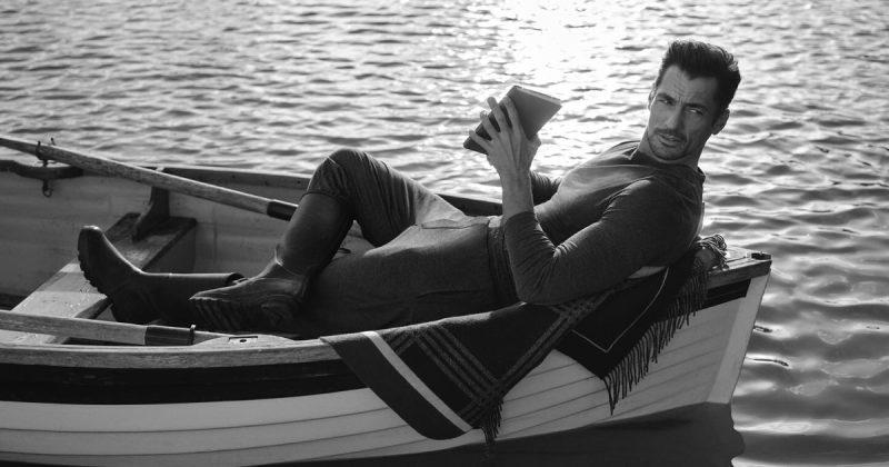 Hackett David Gandy Wellwear Campaign