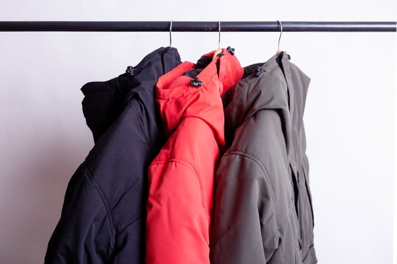 Hanging Jackets Men