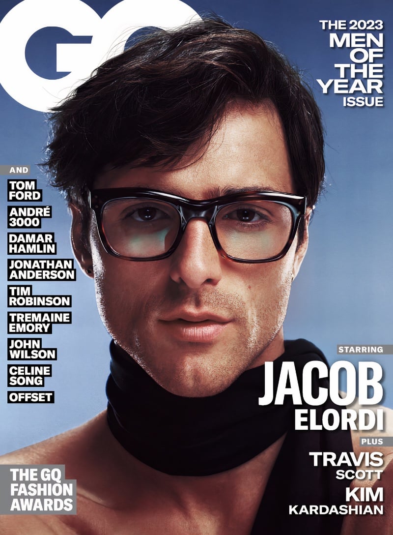 Jacob Elordi covers the December 2023/January 2024 issue of GQ.