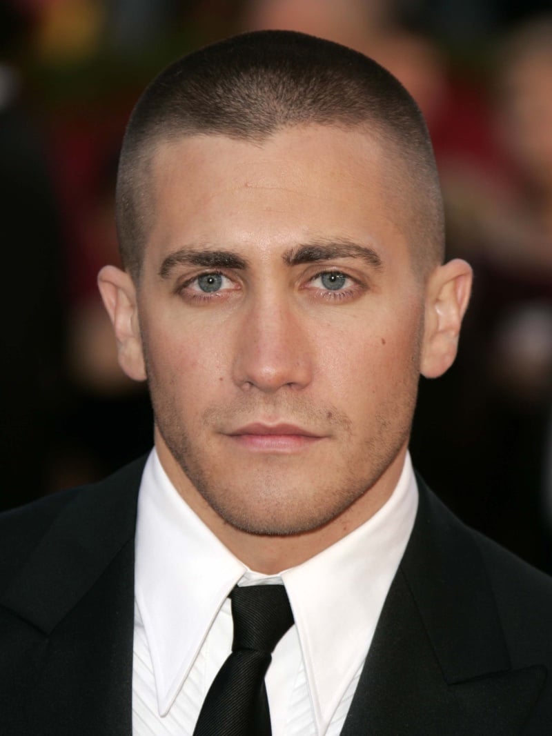 Jake Gyllenhaal Buzz Cut Fade