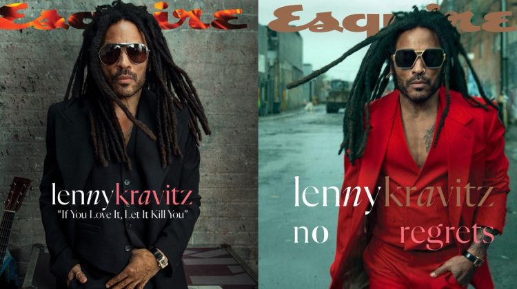 Lenny Kravitz Esquire Winter 2023 Covers