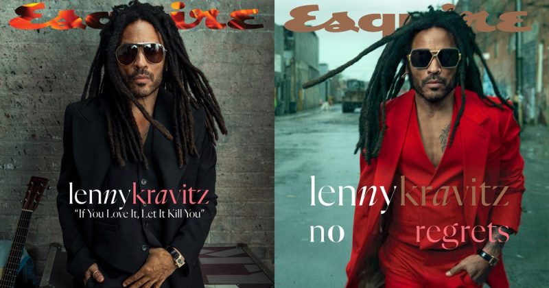 Lenny Kravitz Esquire Winter 2023 Covers