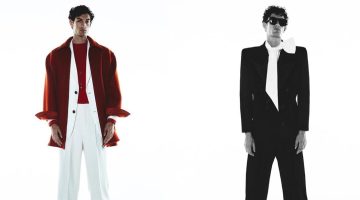 LuisaViaRoma's Holiday Magic: Aaron Models Seasonal Luxe