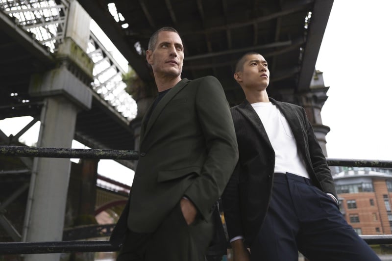 Axel Hermann and Yun Hoseok appear in the M&S fall-winter 2023 campaign.