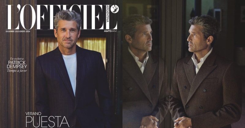 Patrick Dempsey 2023 LOfficiel Argentina