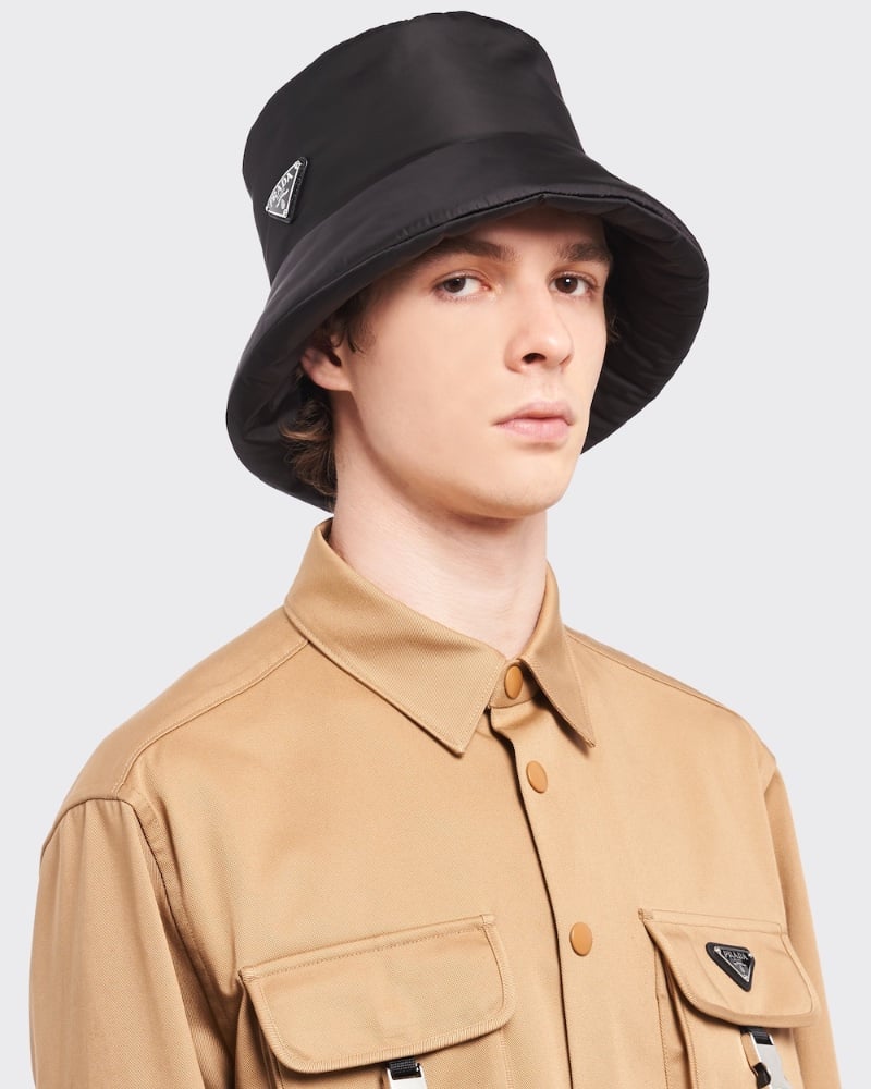 Prada Re-Nylon Bucket Hat Men