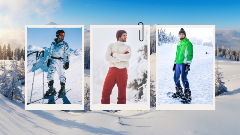 Ski Snowboard Outfits for Men