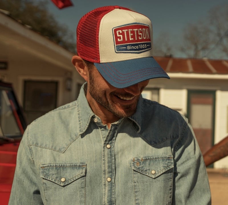 Trucker Cap Gasoline Stetson