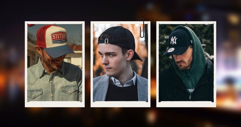 Types of baseball caps men featured