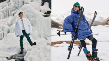 Sartorial Chill: Valentin Caron's Winter Escape for VMAN