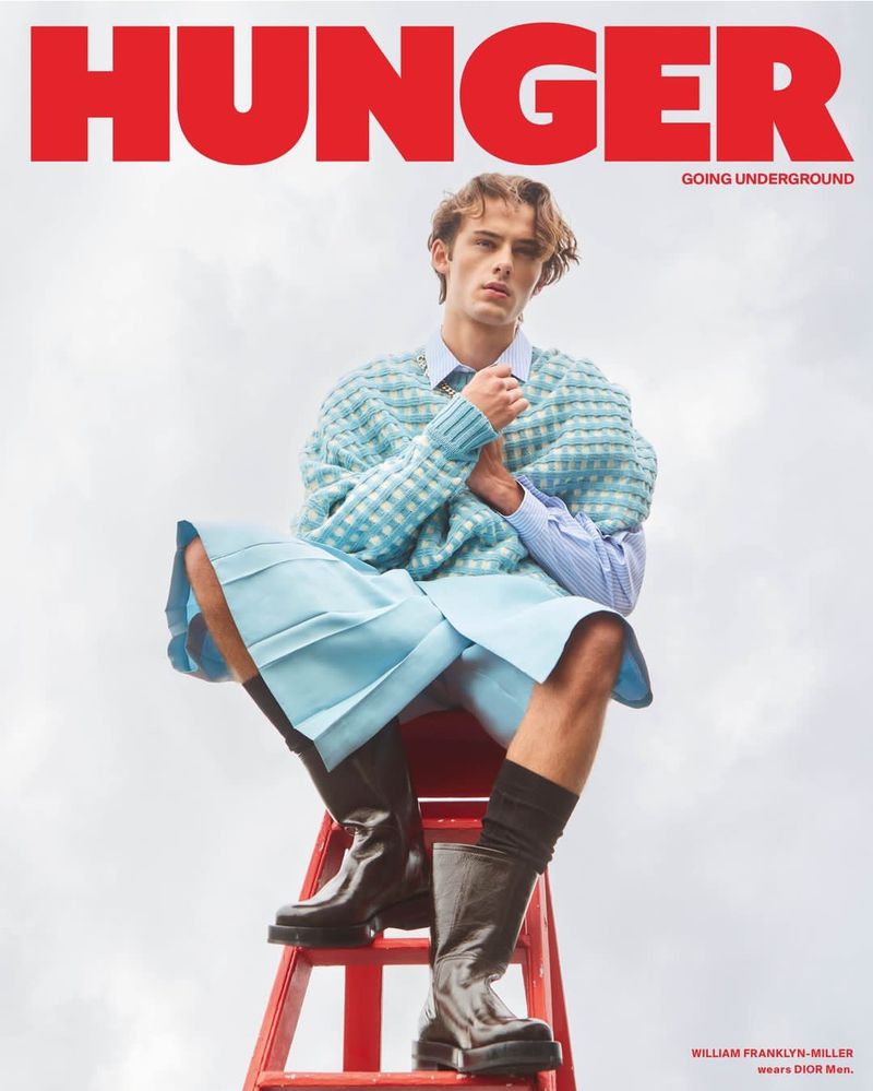 William Franklyn Miller 2023 Hunger Magazine Cover