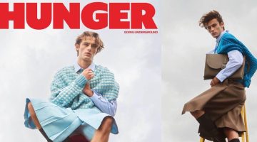 Defying Gravity: William Franklyn-Miller in Dior for Hunger