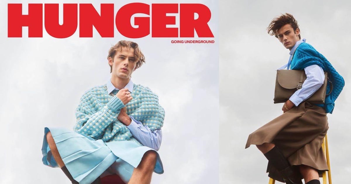 Defying Gravity: William Franklyn-Miller in Dior for Hunger