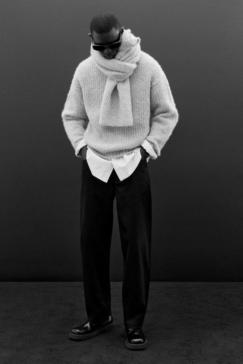 Zara Knitwear Winter 2023 Men 005