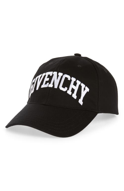 Givenchy Embroidered Logo Baseball Cap