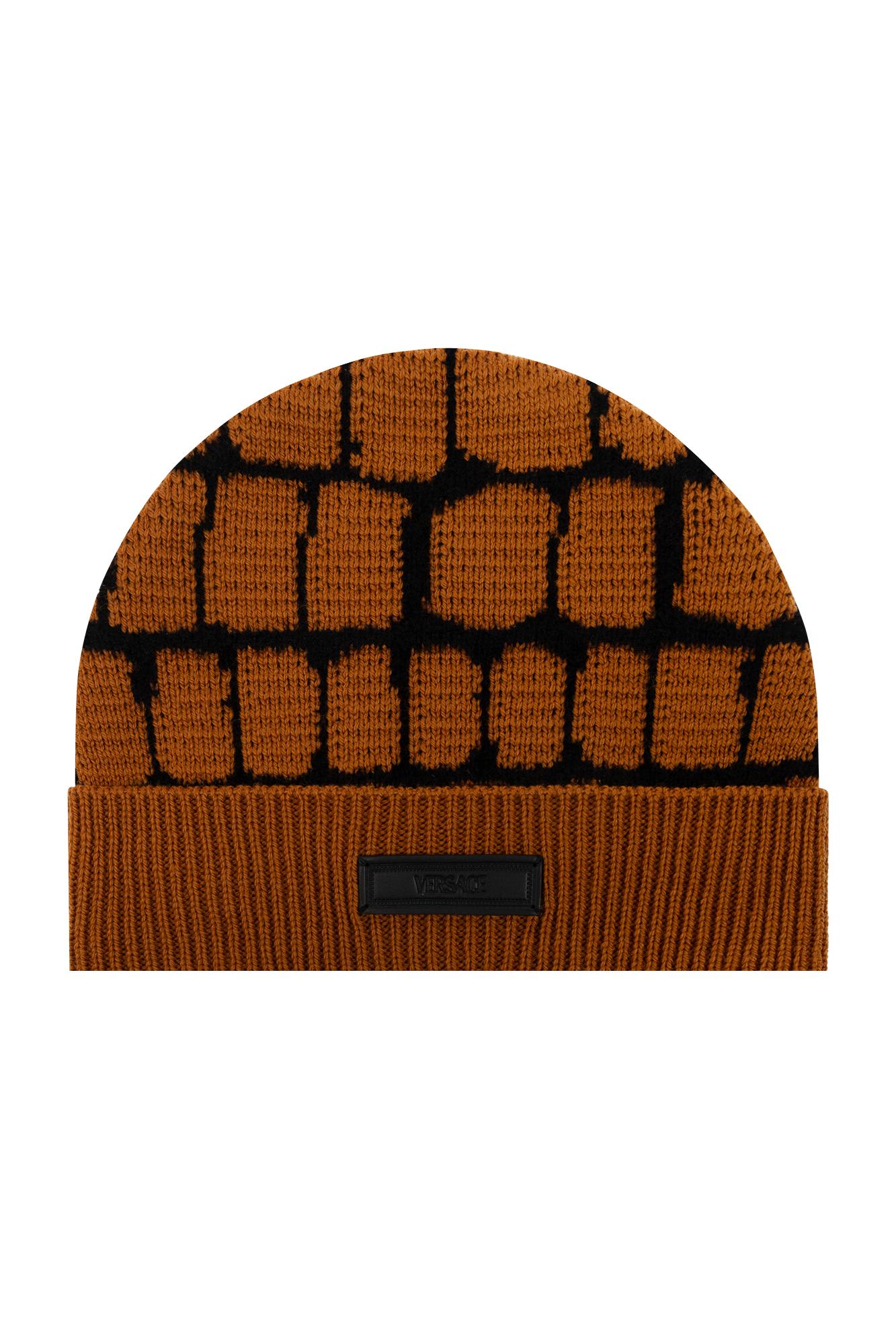 Versace Patterned Beanie