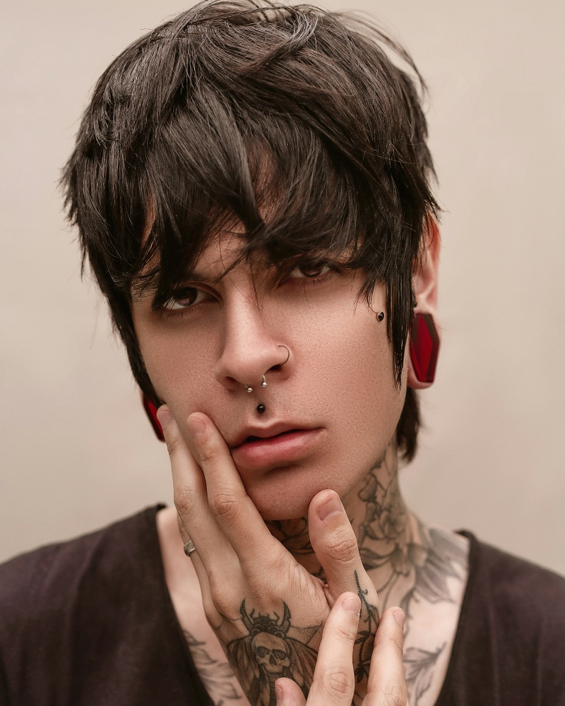 Alternative Style Nose Piercings Men