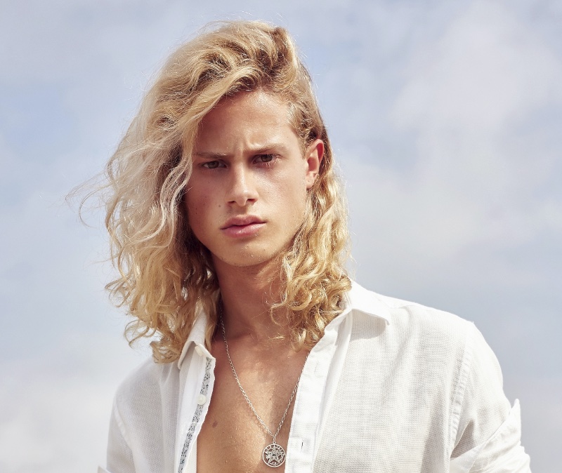 Beach Waves Hair Men