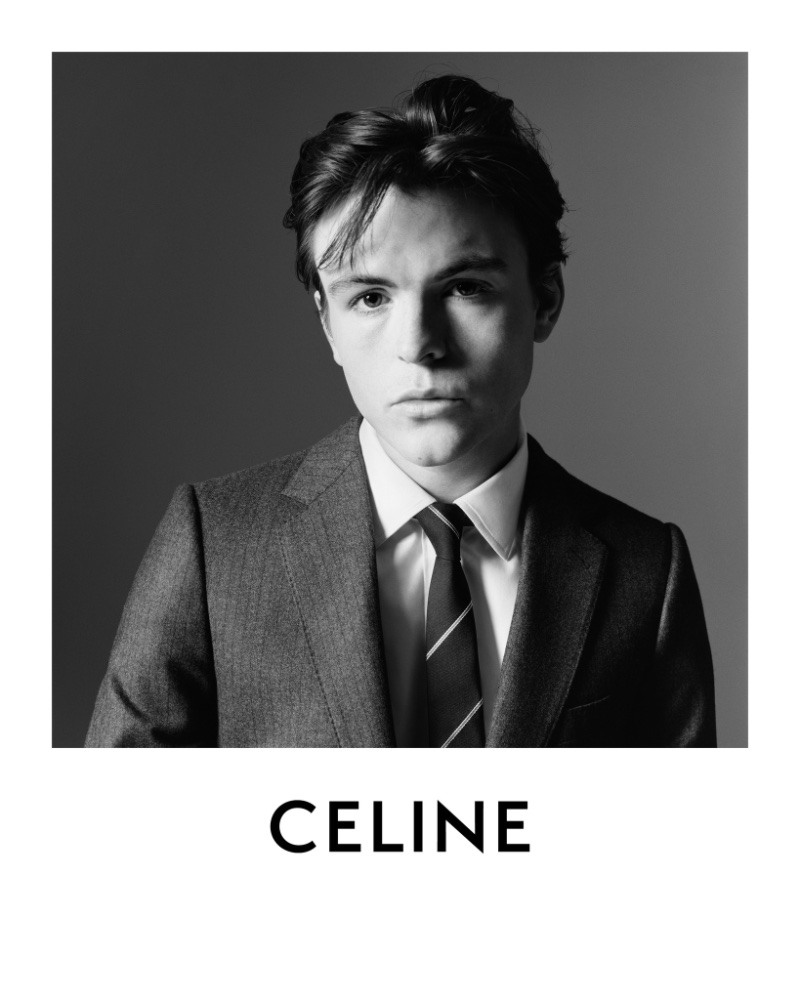 Blake Richardson Cuts a Sharp Shape for Celine Homme