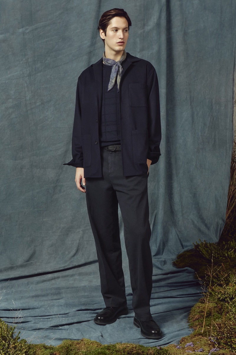 Canali Fall Winter 2024 Collection Men 003