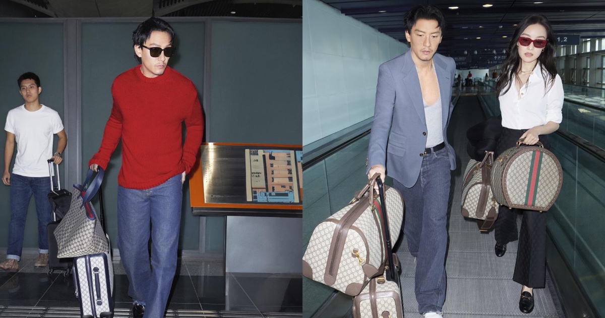 Chang Chen Travels in Style for the Gucci Valigeria 2024 Ad