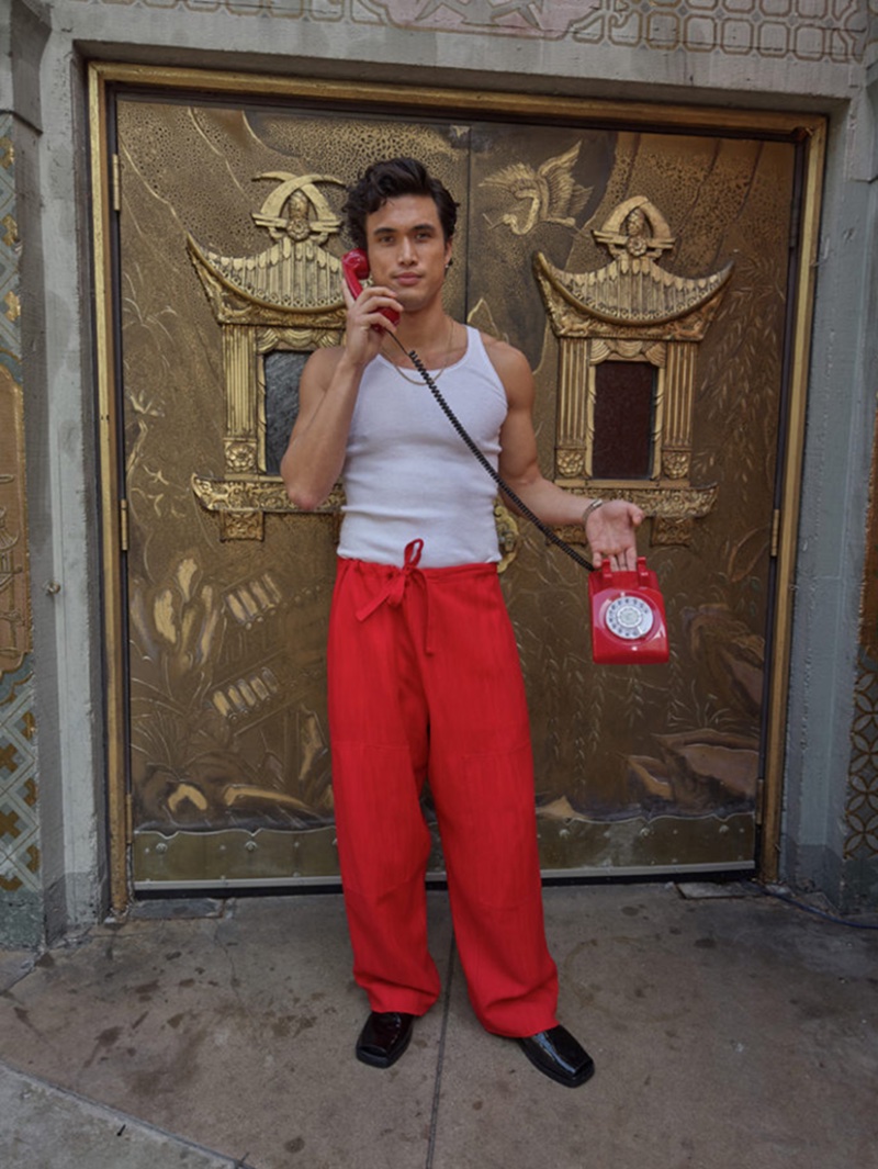 Charles Melton W Magazine Photoshoot 2024