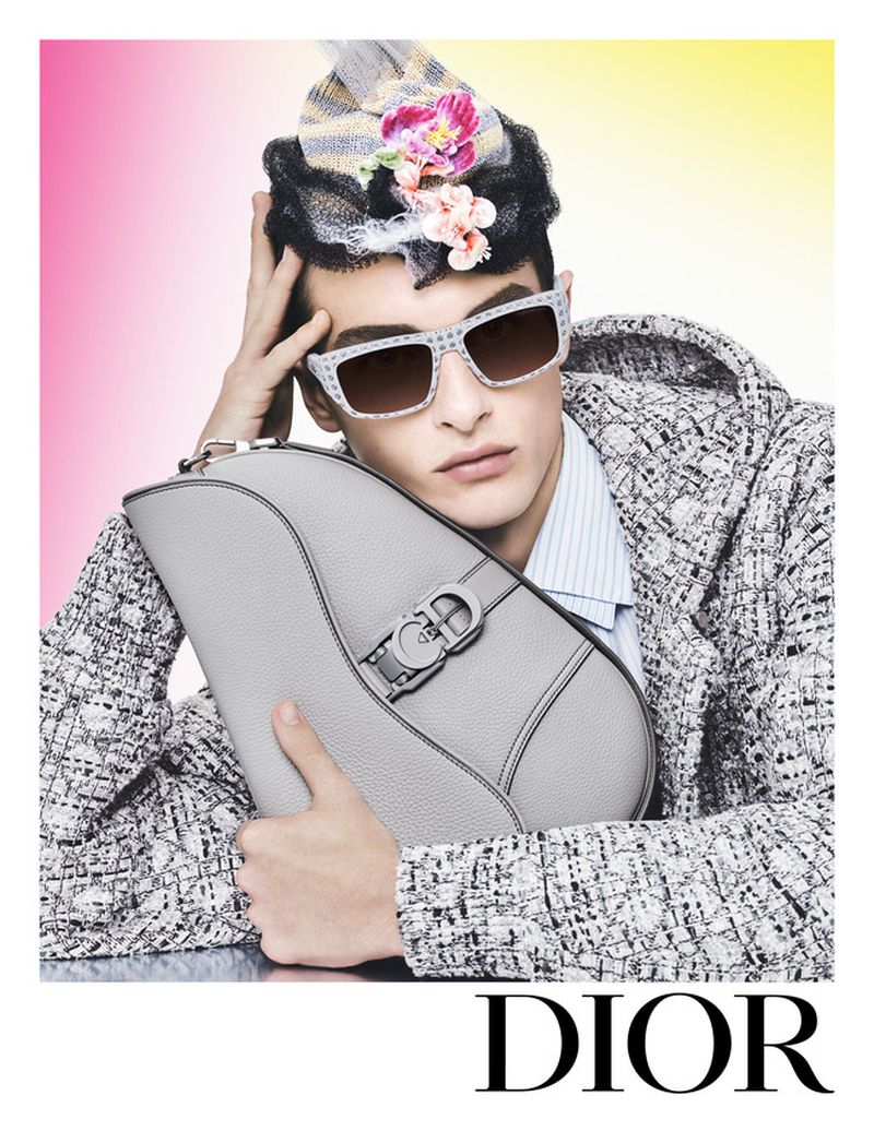 Viktor Krohm embraces statement pieces for Dior Men's spring 2024 campaign.
