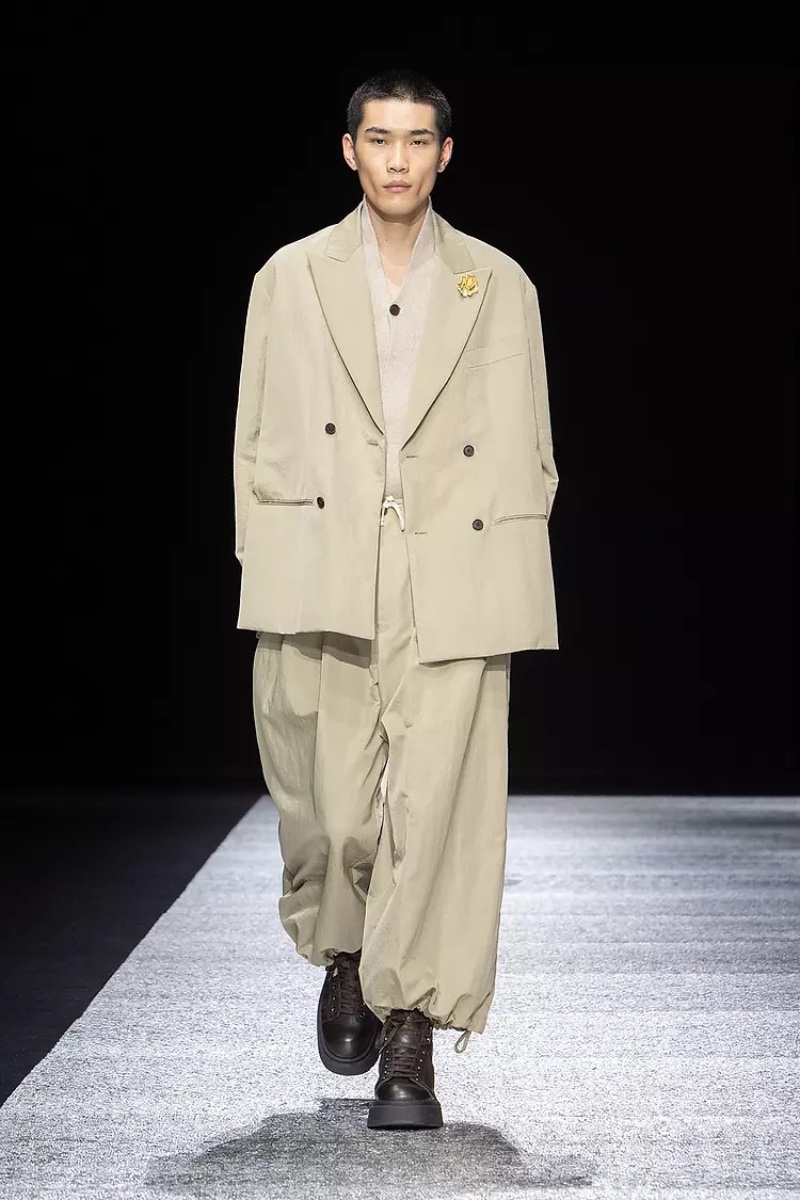 Emporio Armani Fall Winter 2024 Collection Men 029