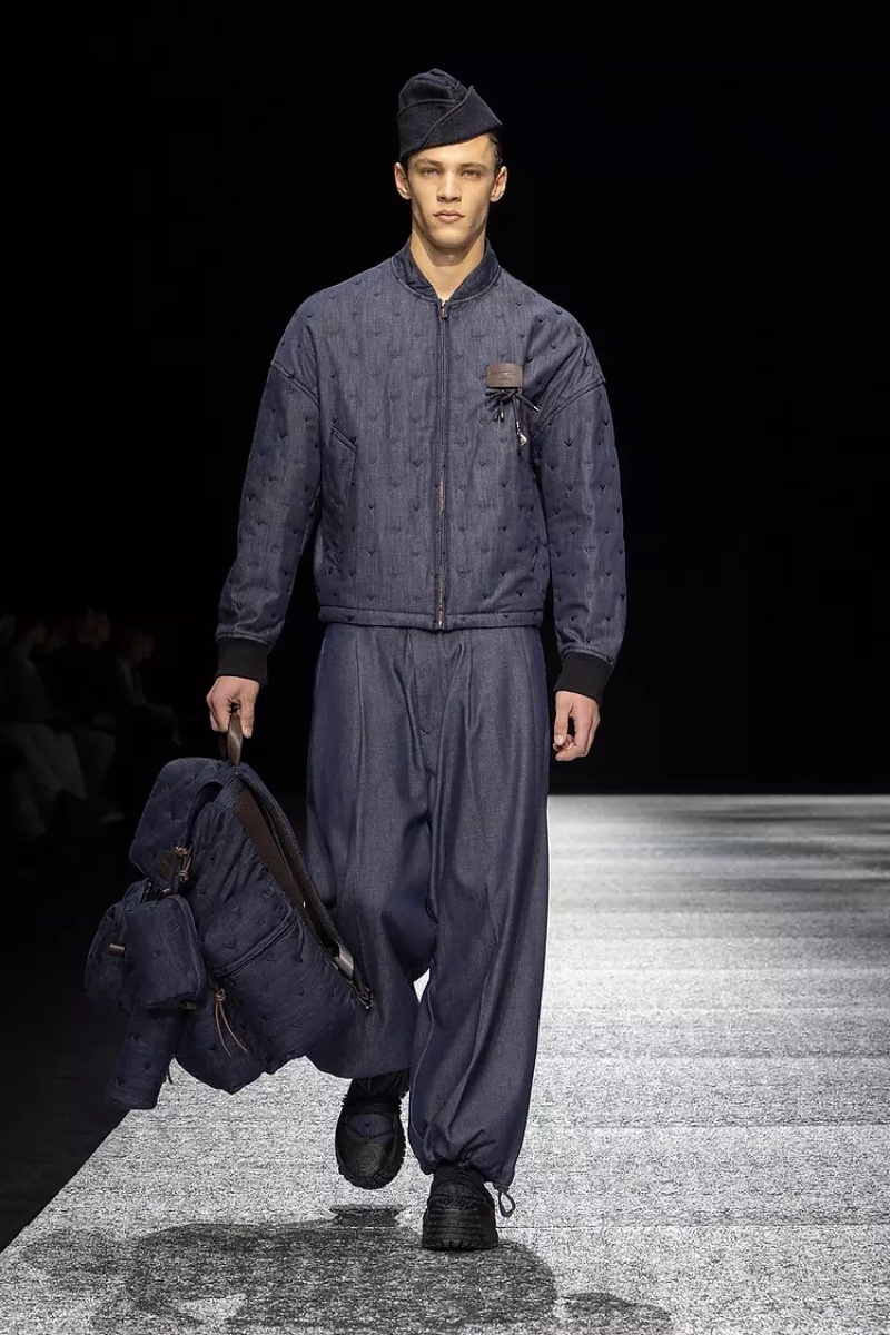 Emporio Armani Fall Winter 2024 Collection Men 045