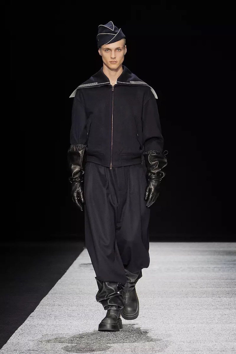 Emporio Armani Fall Winter 2024 Collection Men 047