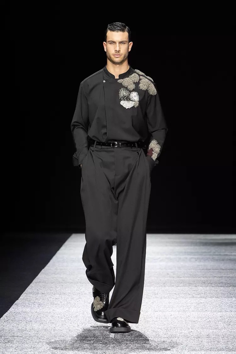 Emporio Armani Fall Winter 2024 Collection Men 064