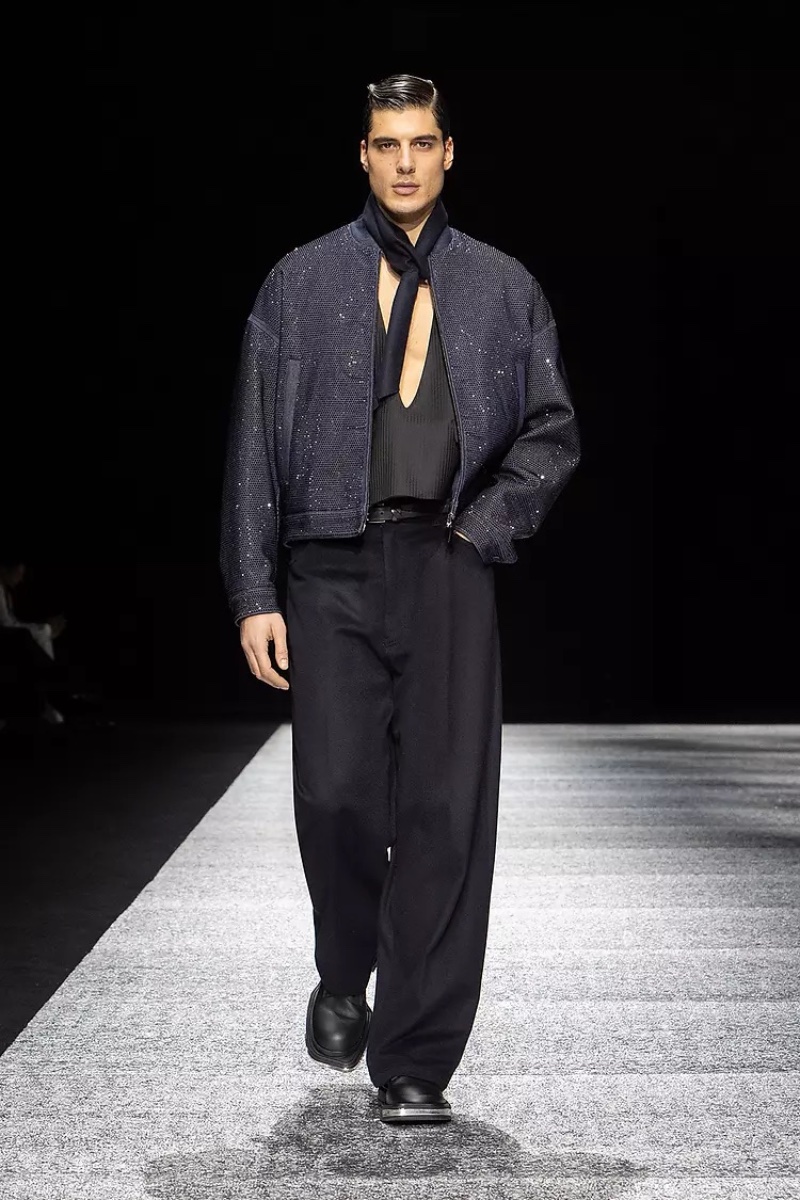 Emporio Armani Fall Winter 2024 Collection Men 065